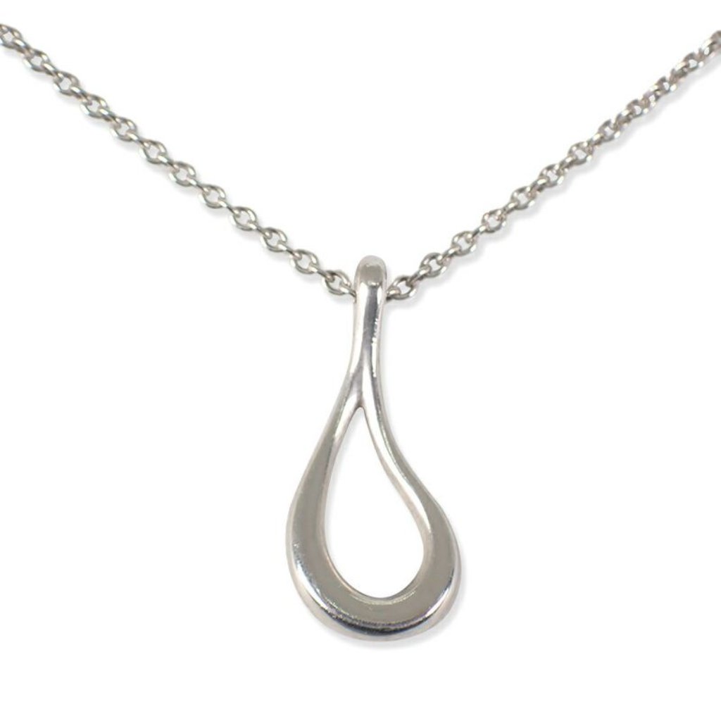 Tiffany & Co. 925 Open Teardrop Pendant